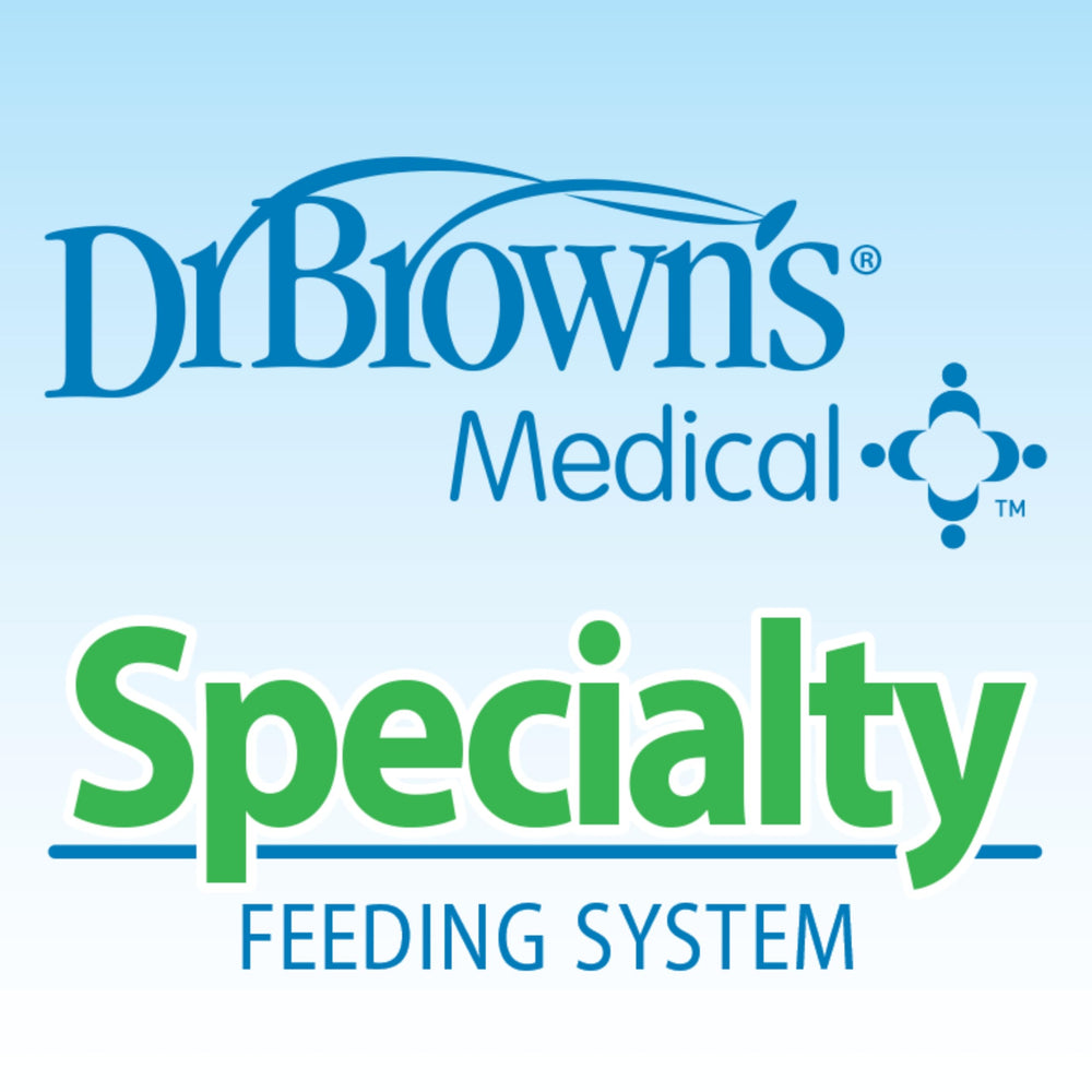 Dr. Brown's Specialty Feeding Valve close-up highlighting the Infant-Paced Valve
