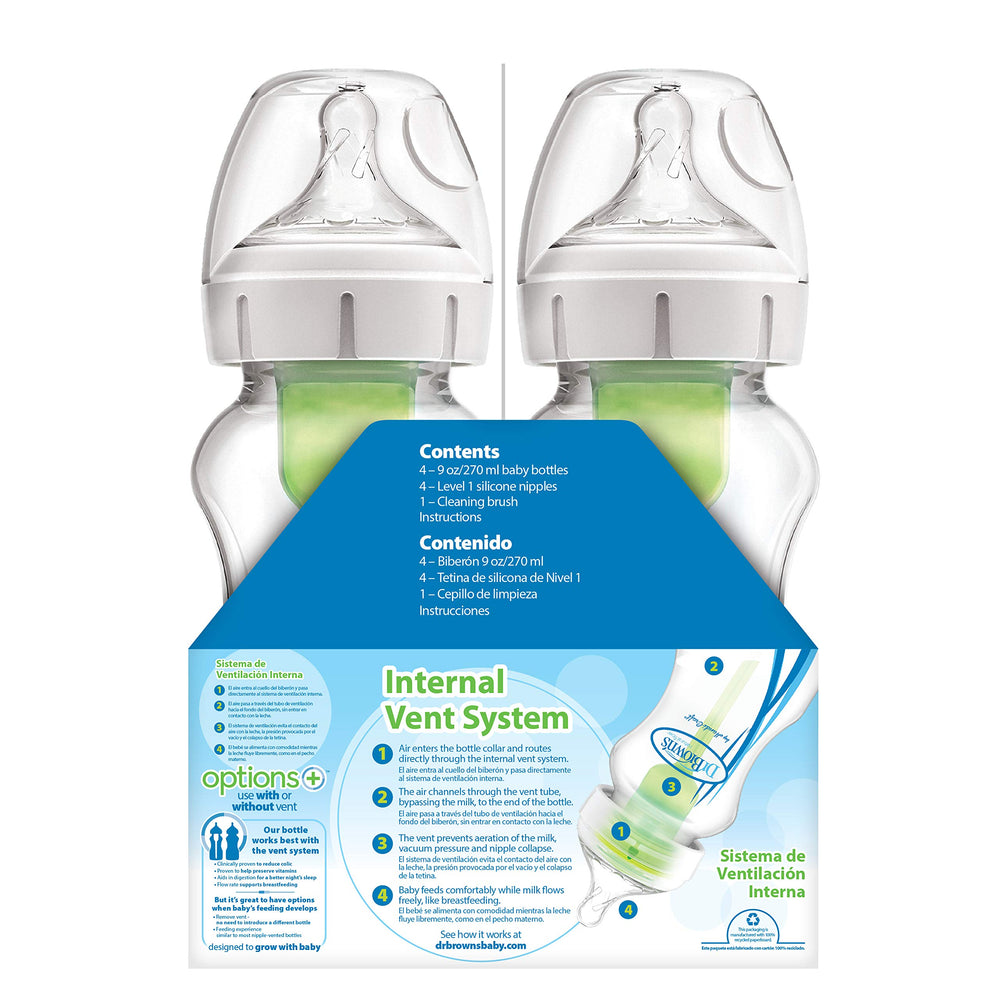 Dr. Brown's gift set displayed for day and night routines