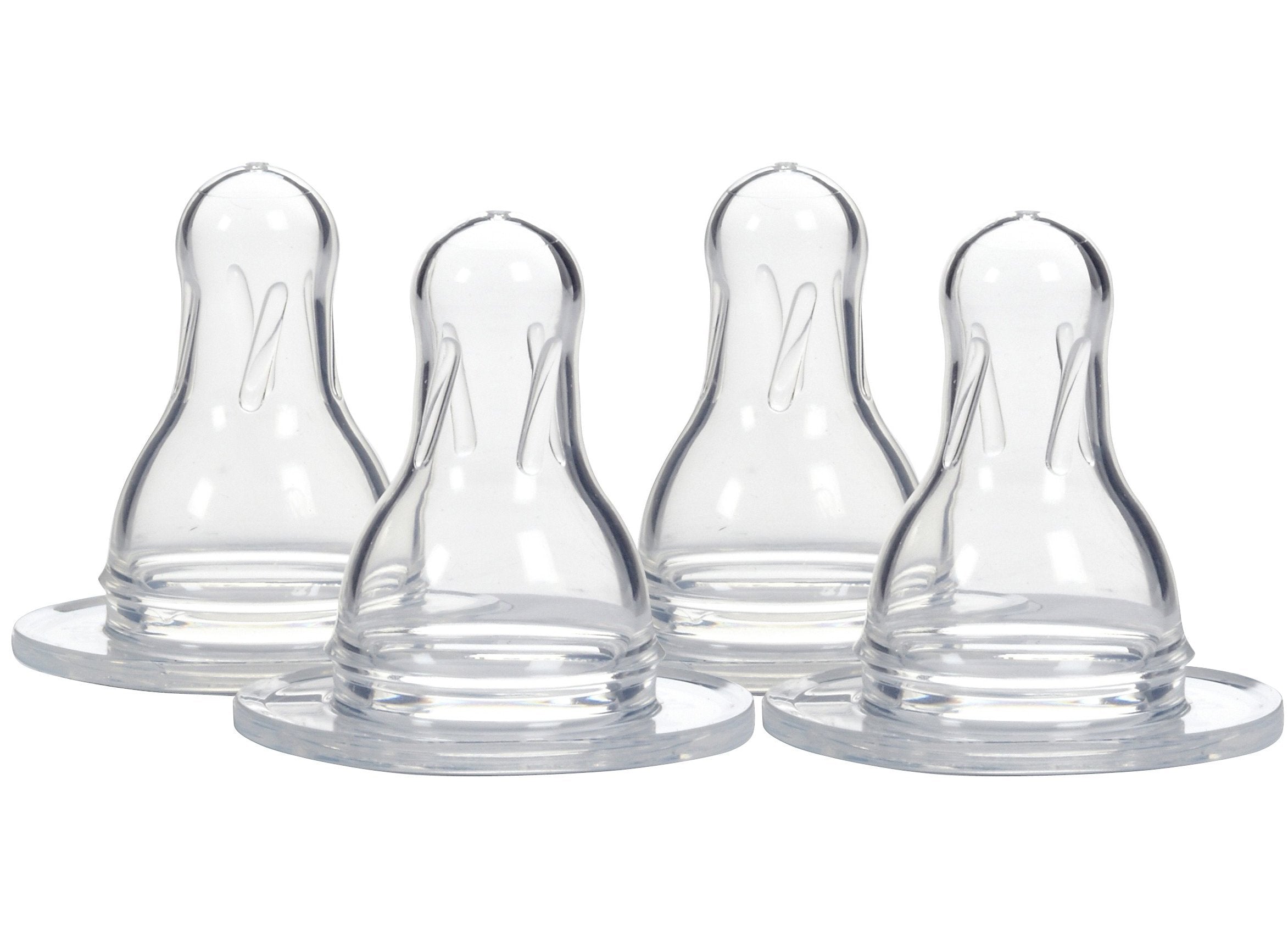 Dr. Browns Natural Flow Preemie Nipple Pack 4 front view ideal for gentle feeds