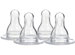 Dr. Browns Natural Flow Preemie Nipple Pack 4 front view ideal for gentle feeds