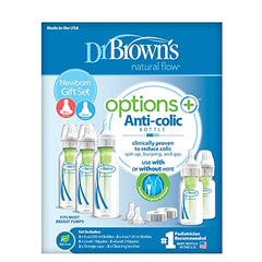 Dr. Brown's Options Narrow feeding set clear bottle cap closeup for secure sealing.