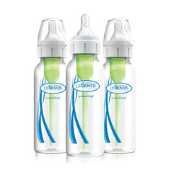 Dr. Brown's SFS 8oz bottles for steady flow during challenging feeds