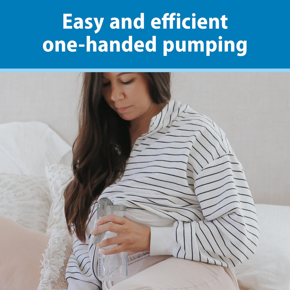 Dr. Brown's 5 oz wide-neck bottle is easy to fill and clean