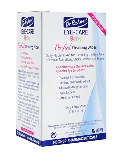 Dr. Fischer preservative-free formulation close-up, safe for sensitive eyes and delicate skin.