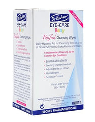 Dr. Fischer preservative-free formulation close-up, safe for sensitive eyes and delicate skin.