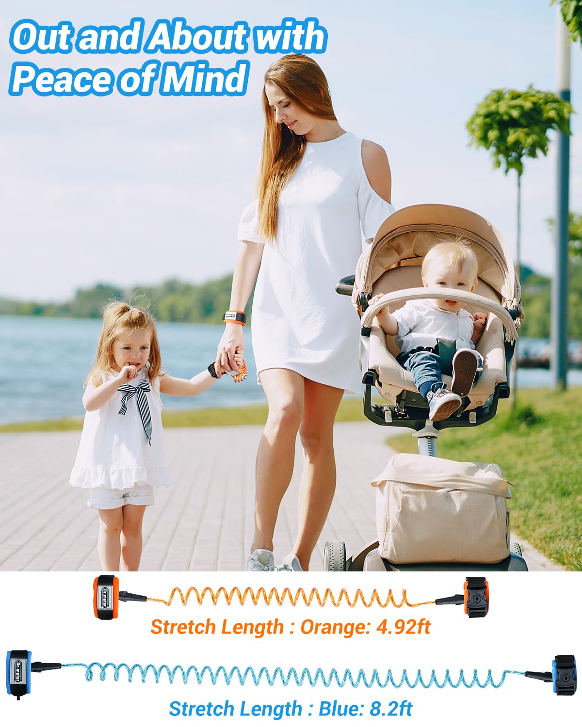Dr.meter 360-degree swivel clip allows free, tangle-free movement