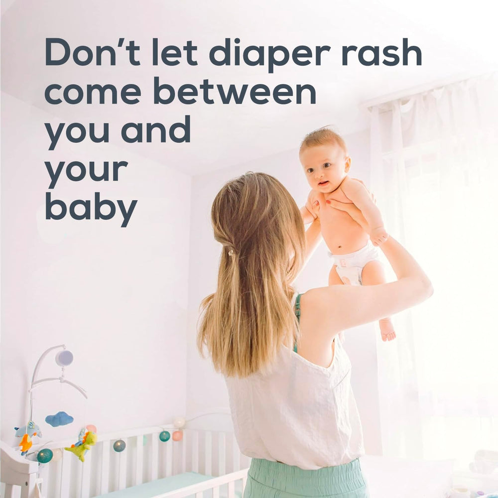 Dr. Mom Butt Balm easy-cleanup captures wipe-free removal after diaper change.