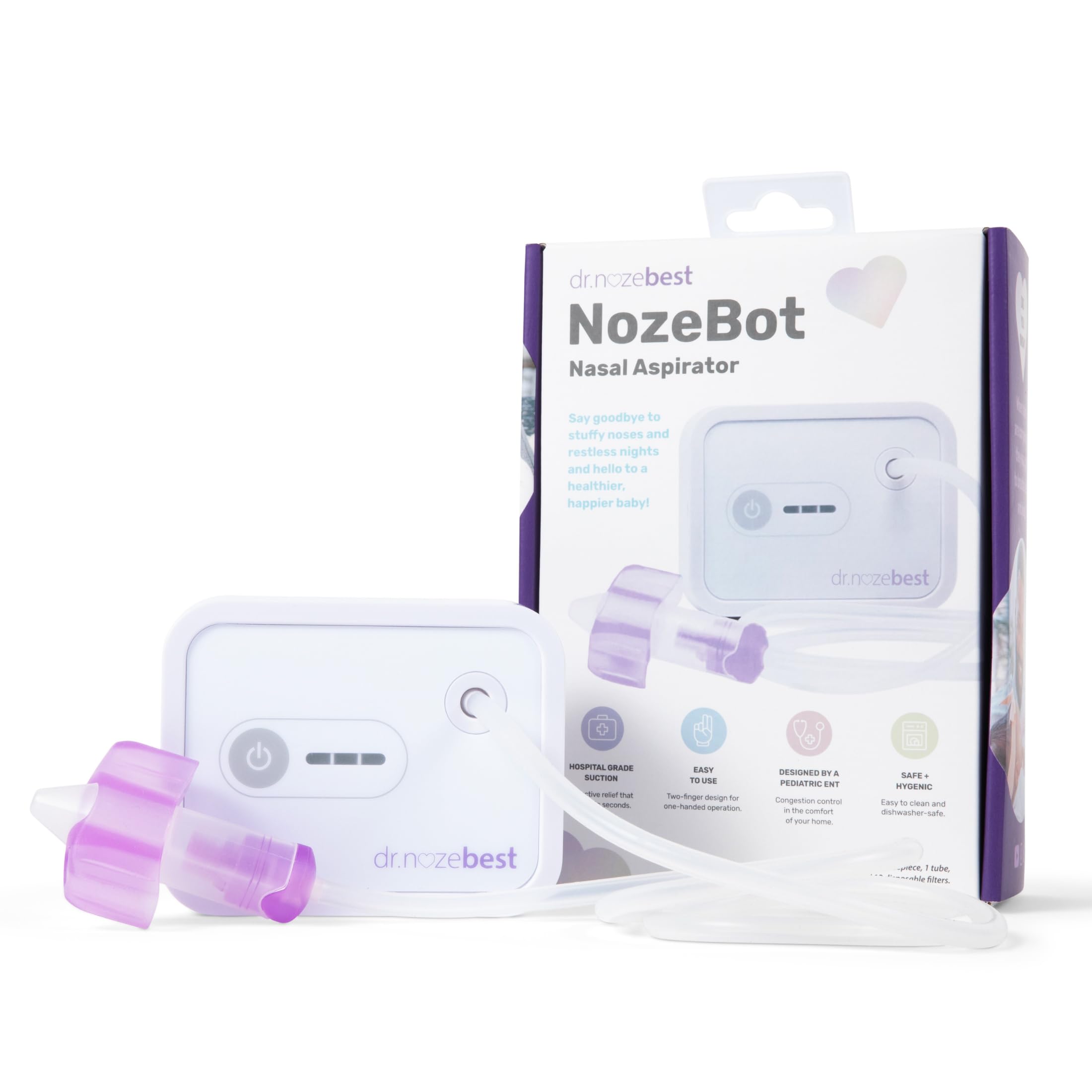 Dr. Noze Best NozeBot pediatric ENT designed for family-friendly nasal care.