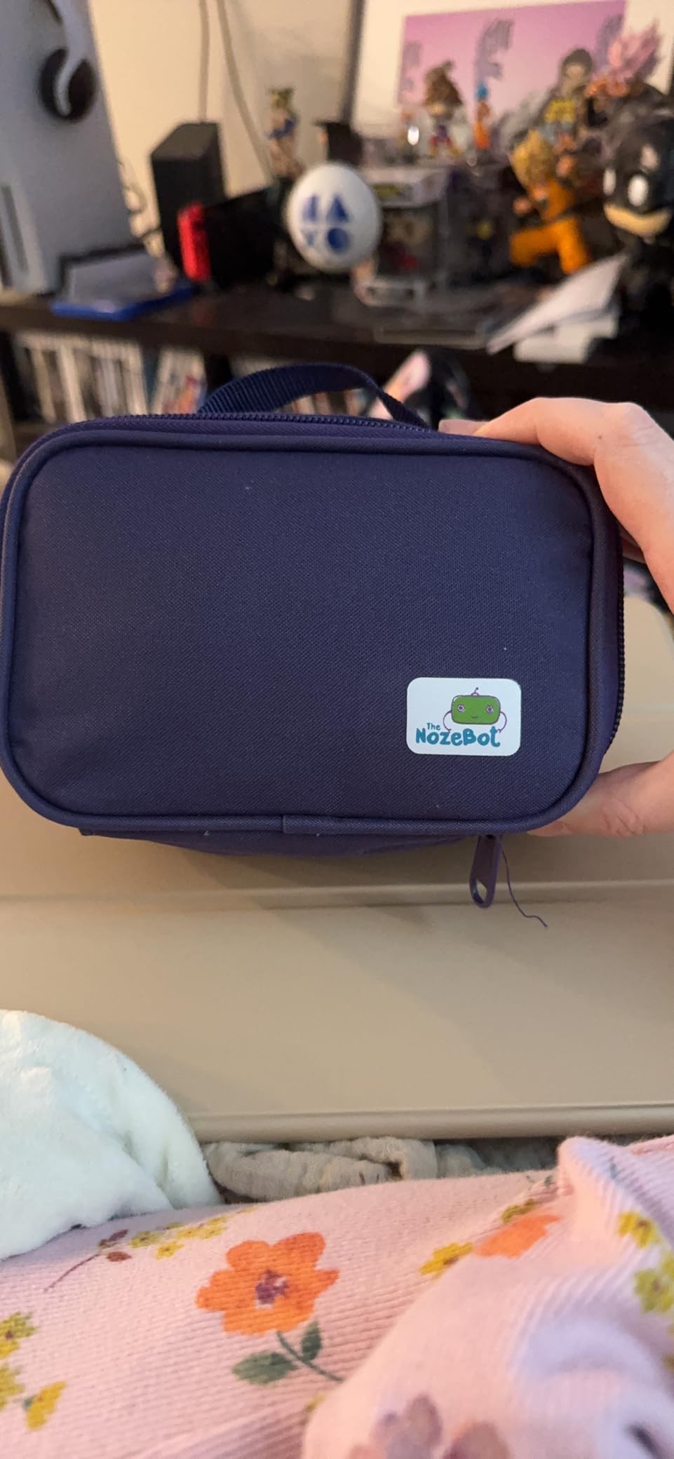 Dr. Noze Best travel pouch keeps NozeBot and accessories ready for quick relief.