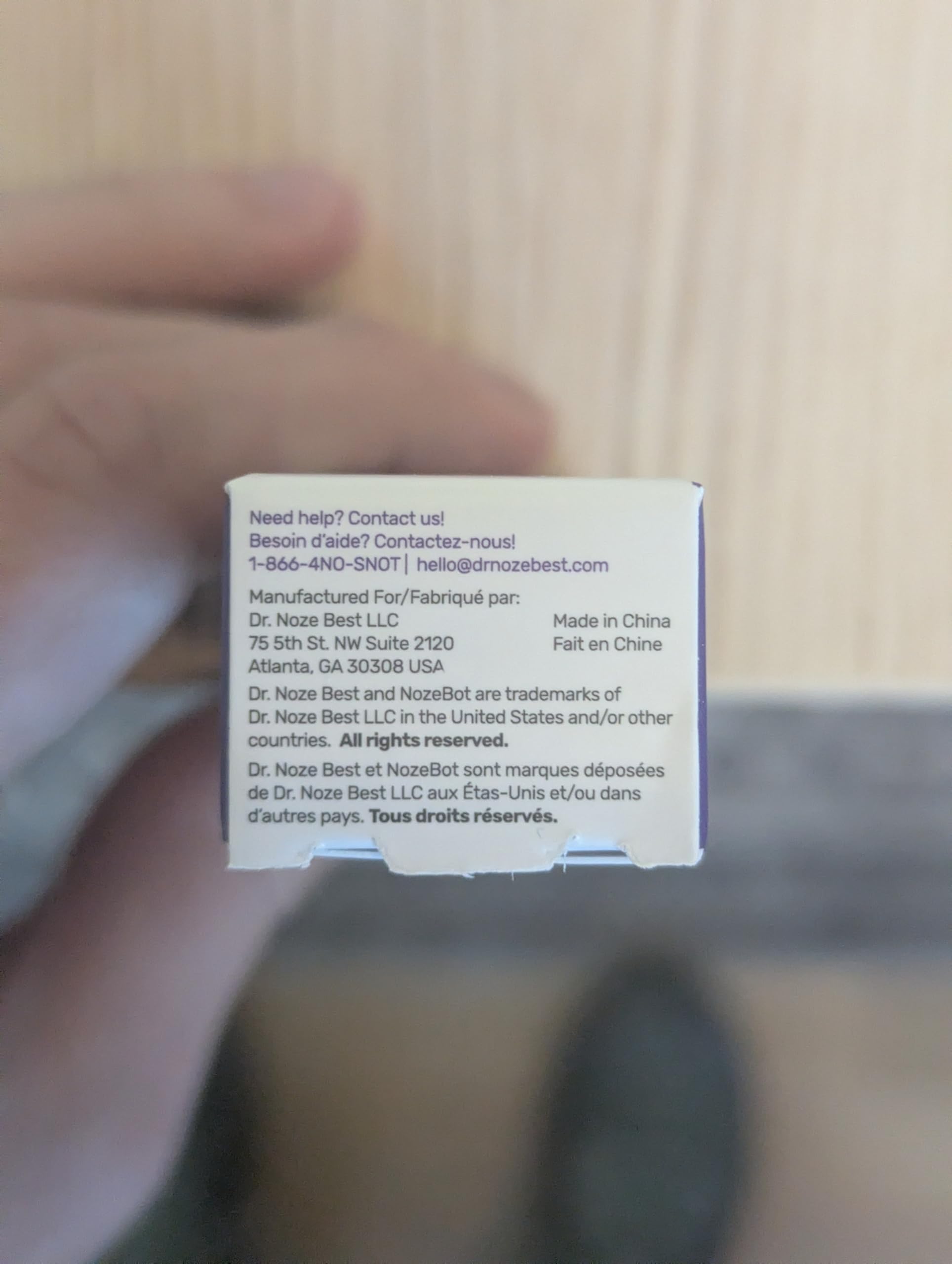 Dr. Noze Best Nozepiece designed for toddlers with safe, comfortable fit.