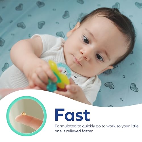 Dr. Talbot's packaging highlights benzocaine-free, safe-to-swallow formula.