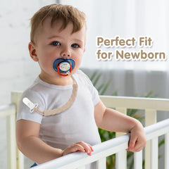 Draklary pacifier clip soft silicone is gentle on baby's skin