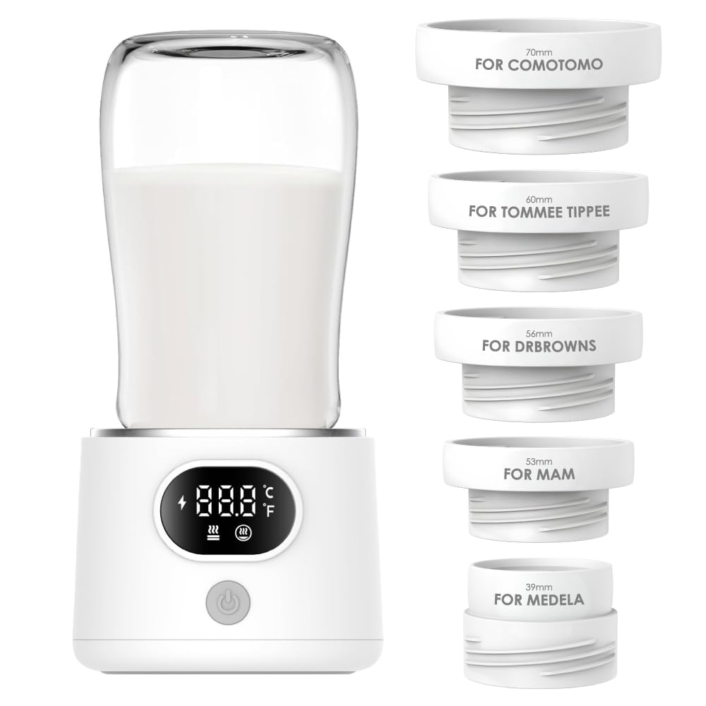 DrBash portable bottle warmer in travel mode keeping milk warm on the go