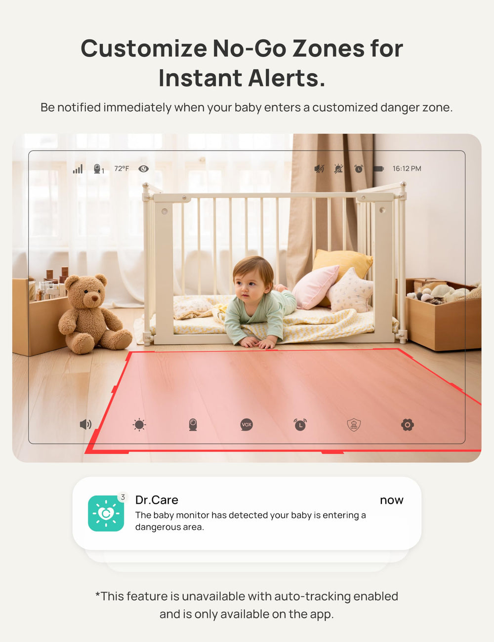 Dr.Care VistaView multi-user access lets family view together.