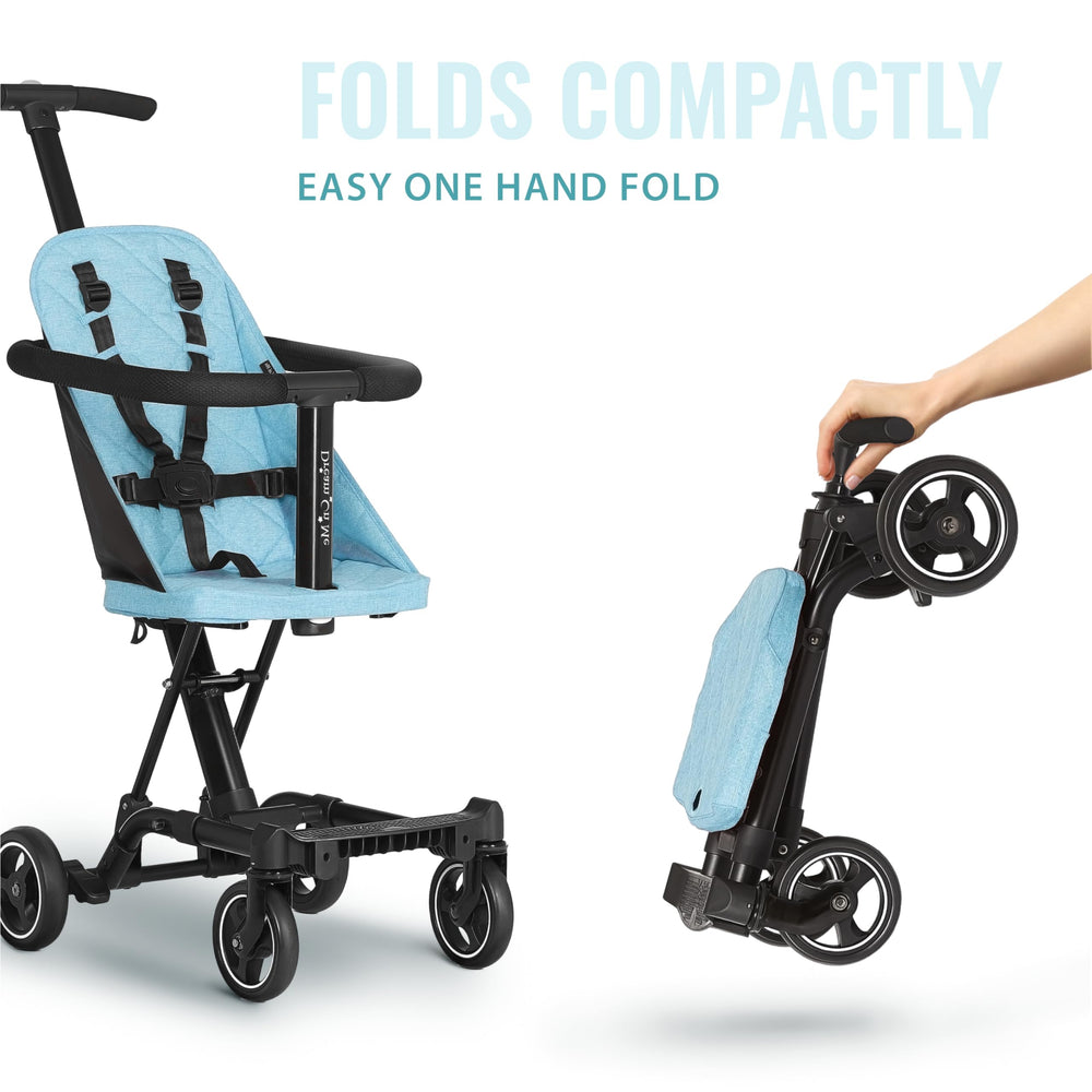 Coast Rider canopy and connector extend sun protection and tandem travel versatility