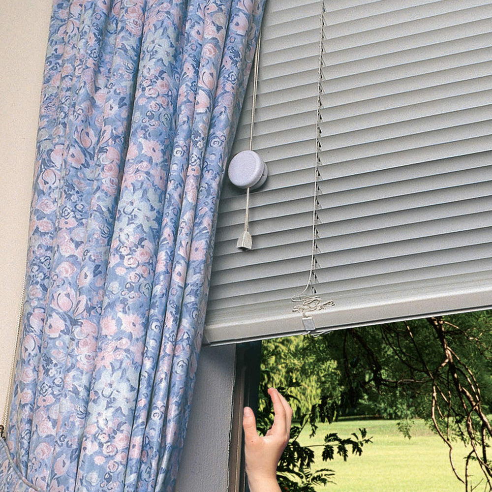 Dreambaby Blind Cord Wind-Up nursery setup shows organized, child-friendly window cords.