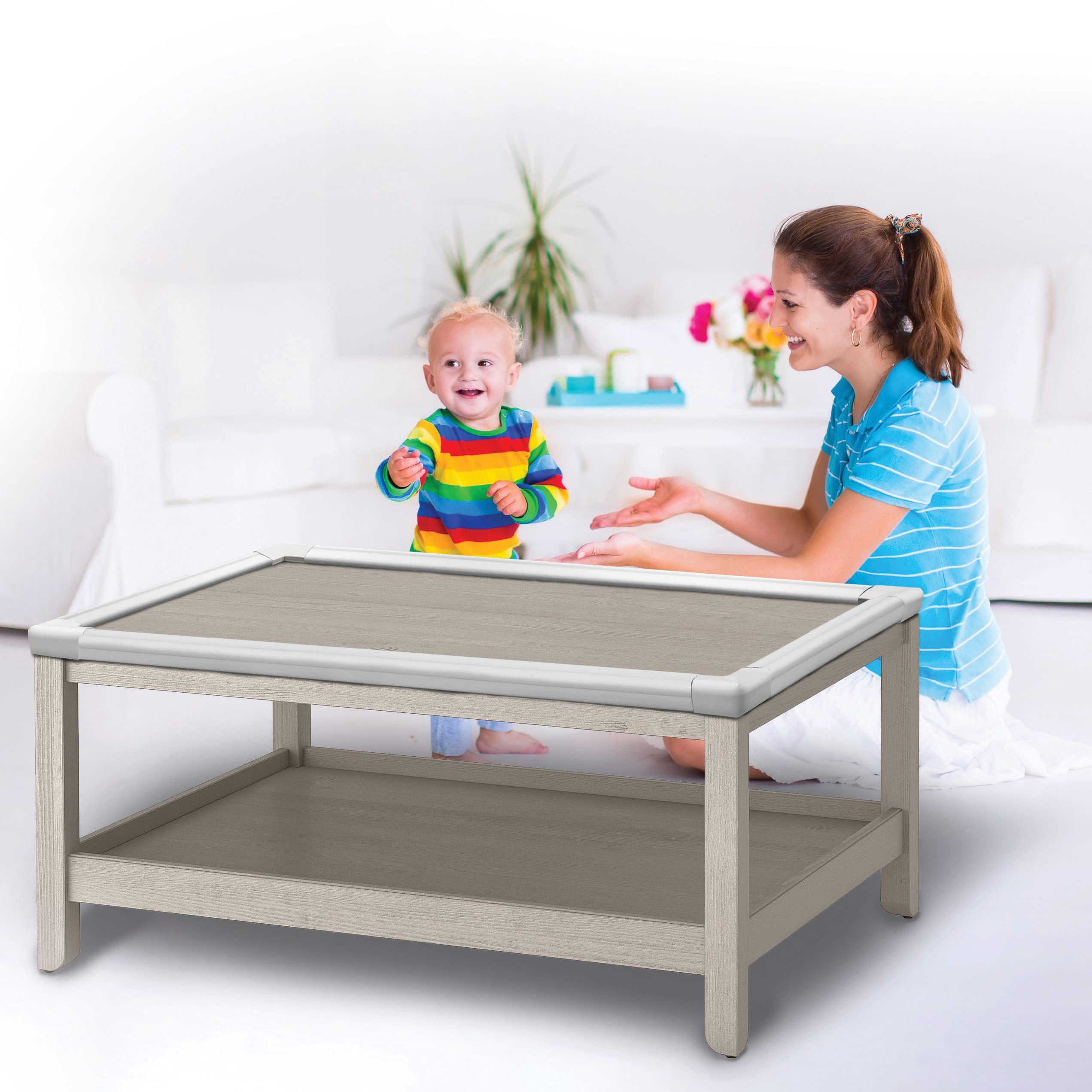 Dreambaby Bump Guard edge bumper roll shields table corners for safer meals.