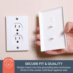 Dreambaby CoverPlug universal-fit outlet cover fits most sockets for easy protection.