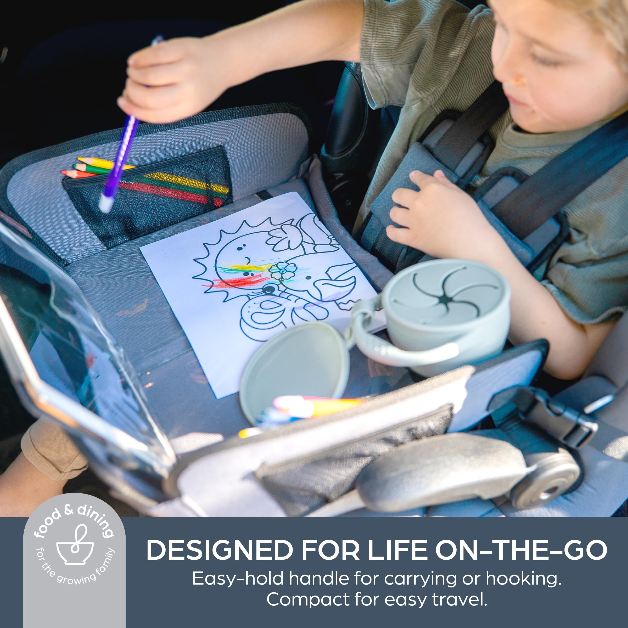 Dreambaby dishwasher-friendly cleaning for quick after-snack cleanup.