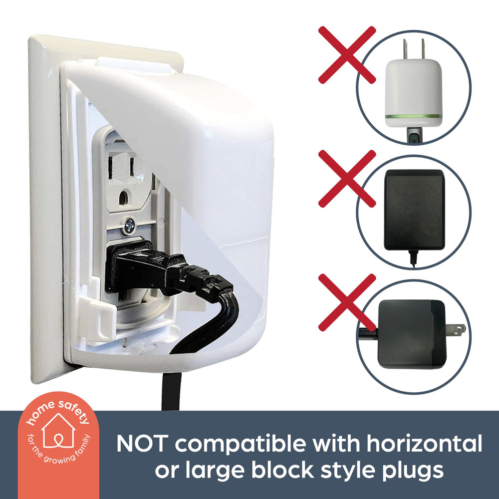 Dreambaby dual-fit-outlet-cover base-plate installation is tool-free