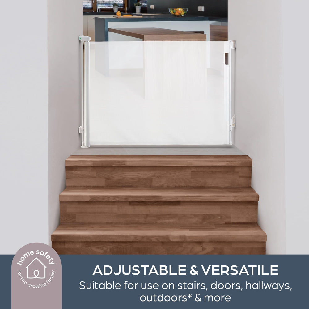 Dreambaby Glide N Hide EZY-Check indicators confirm proper installation and secure closure.