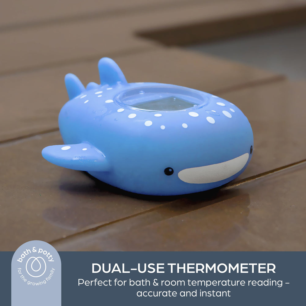Dreambaby temperature indicator lights guide quick assessment of bath temperature.