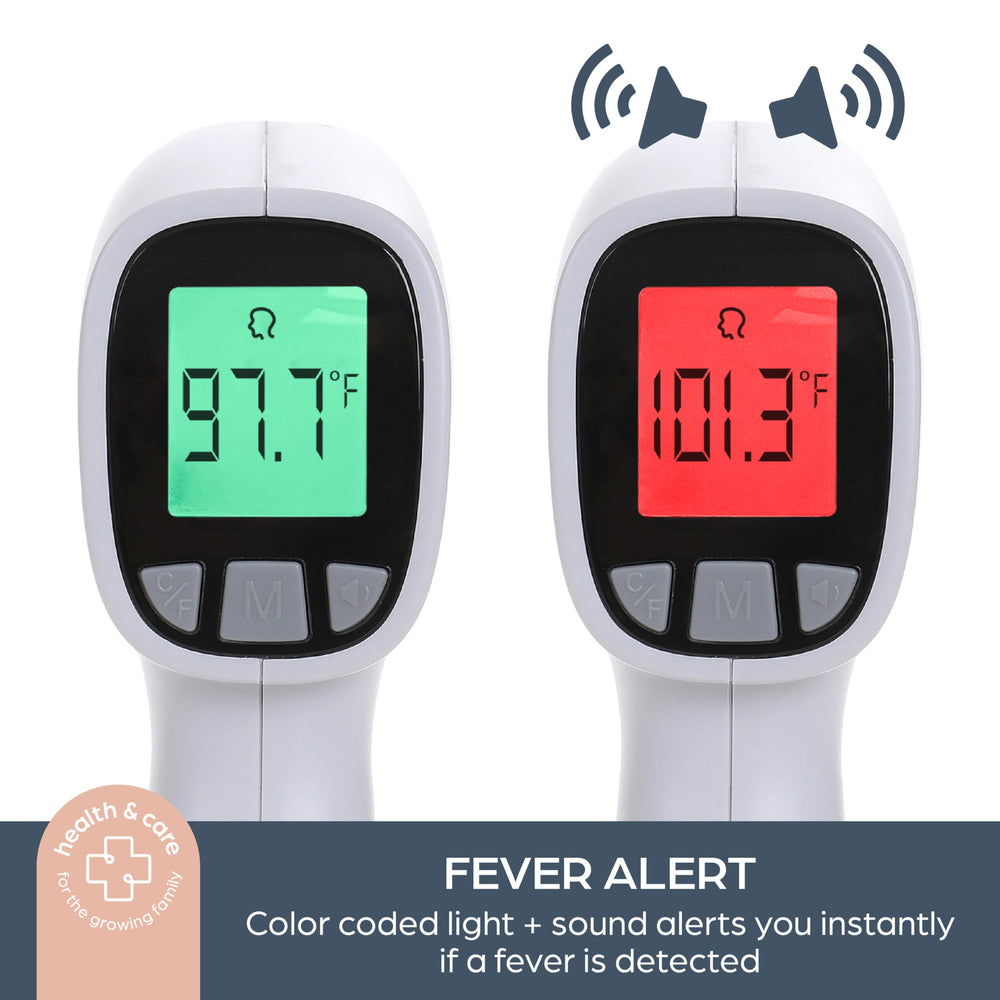 Dreambaby thermometer memory stores 20 readings for trend tracking
