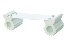 Dreambaby under-door gripper side view shows anti-slam design.