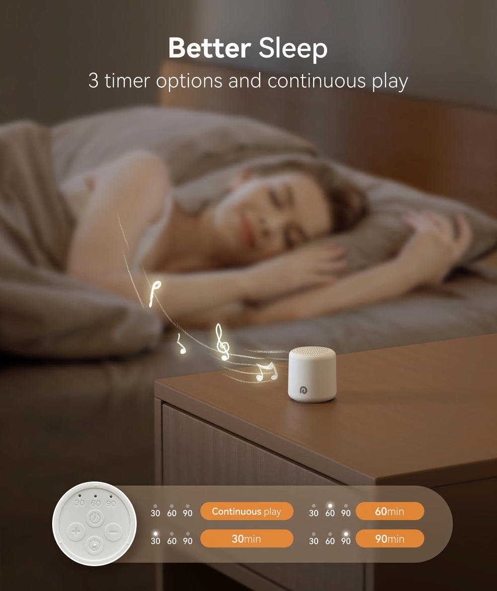 Dreamegg compact device with nubbed controls for dark-room use.