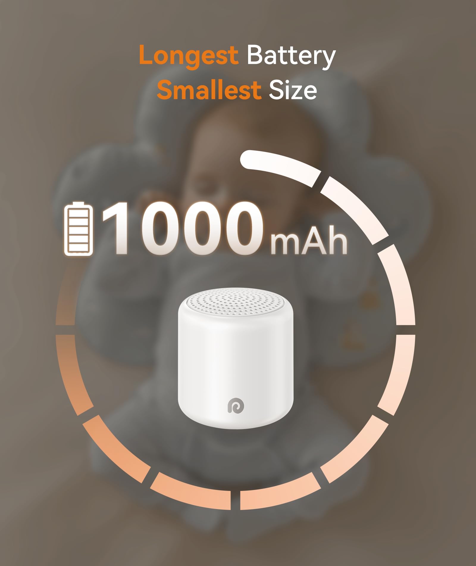 Dreamegg Pocket Sleep with 16 sounds for personalized bedtime ambiance.