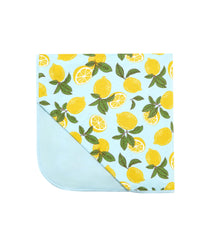 DREAMHALO baby blanket folded highlights soft double-layer fabric for cozy naps.