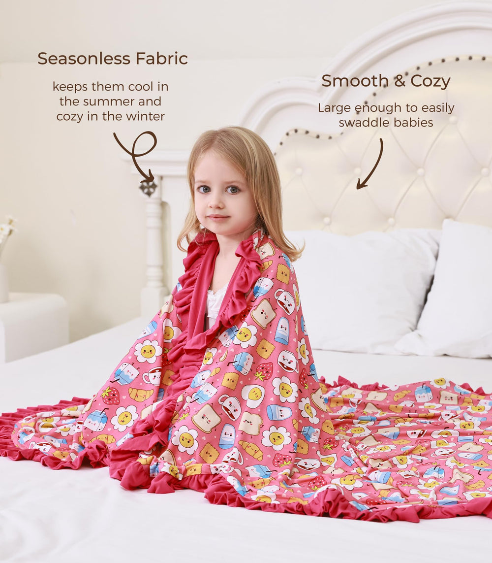 DreamHalo baby blanket swaddled around infant, ideal for swaddling and soothing.