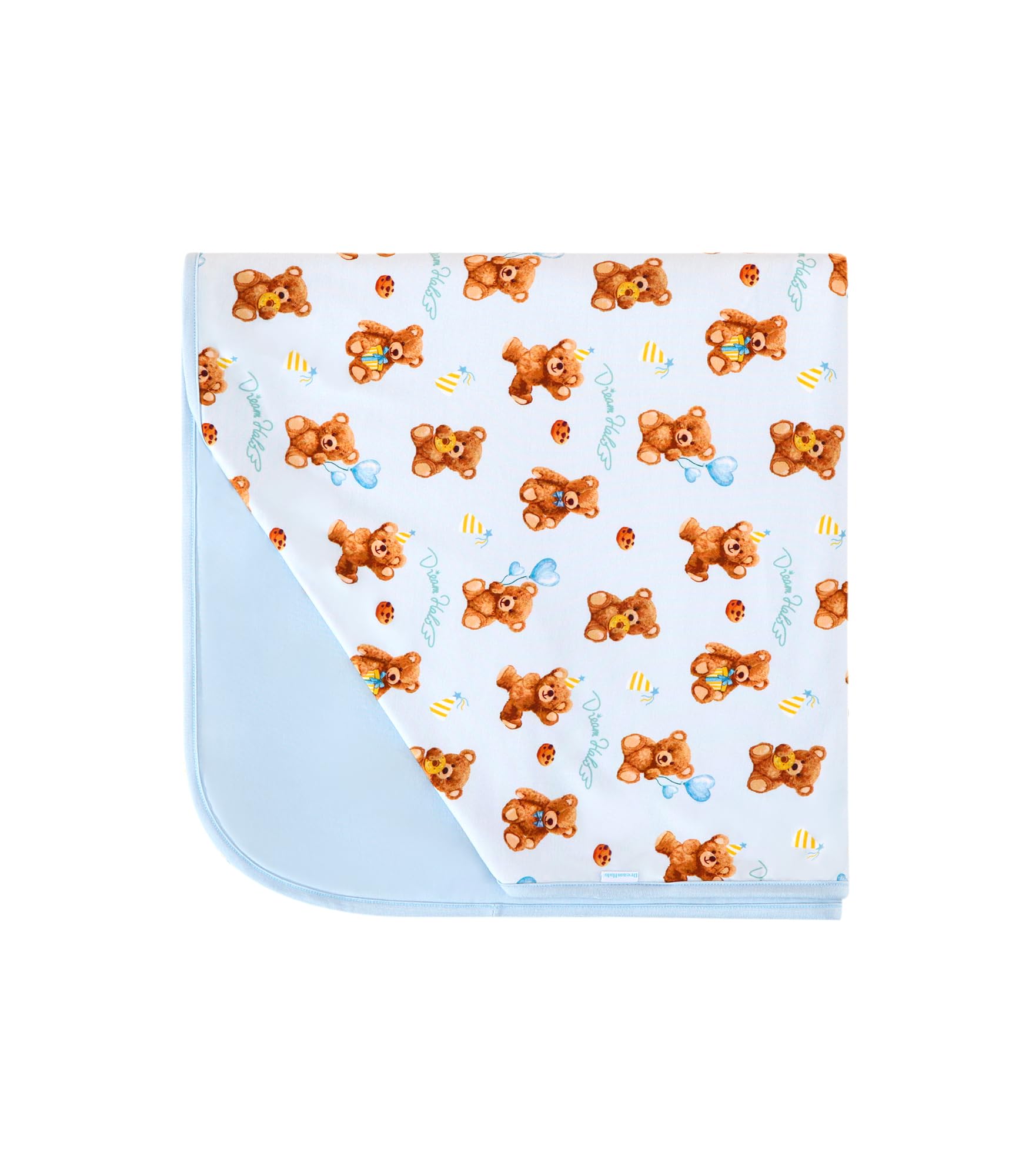 DREAMHALO bamboo fabric close-up showing soft breathable texture ideal for delicate baby skin