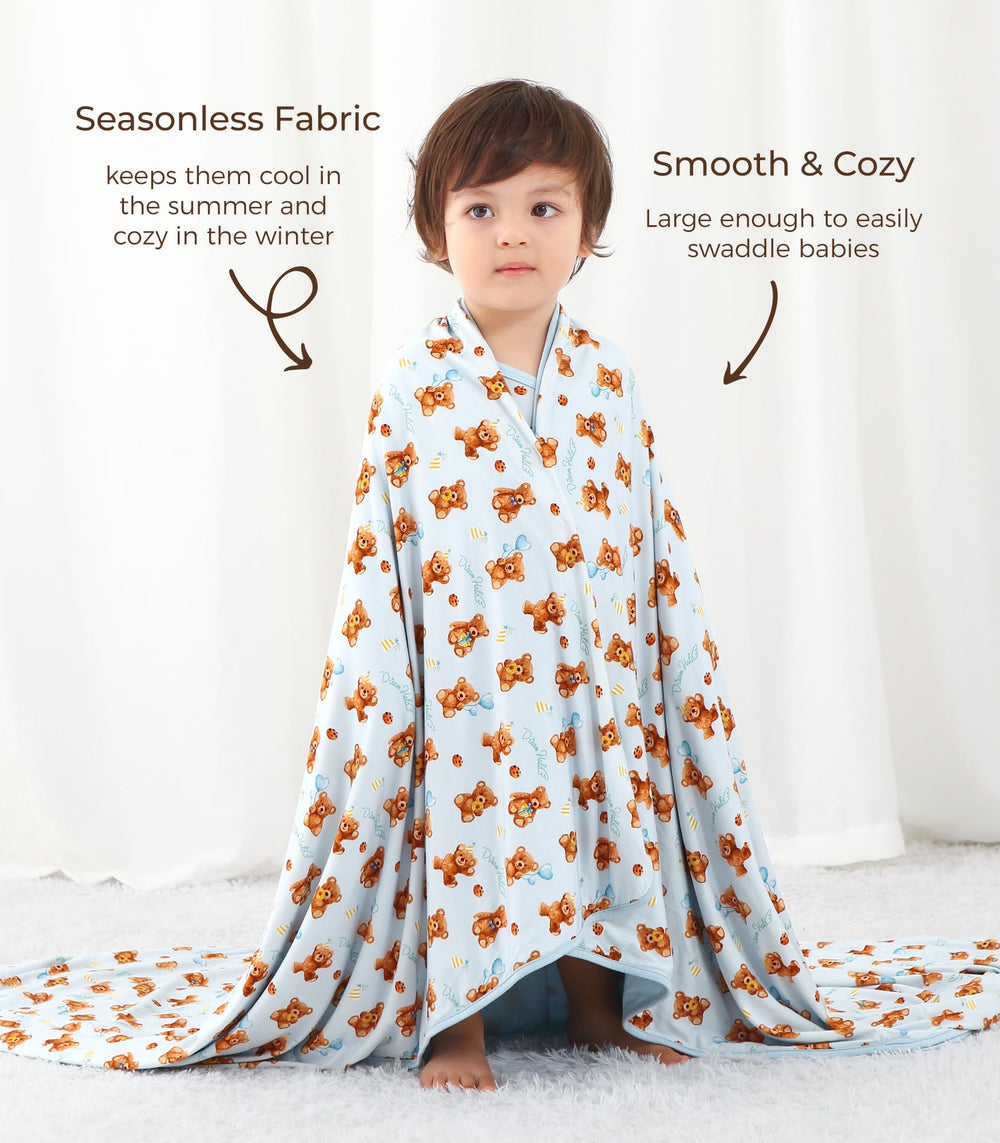 DREAMHALO cooling bamboo viscose layer keeps baby comfortable during warm nights
