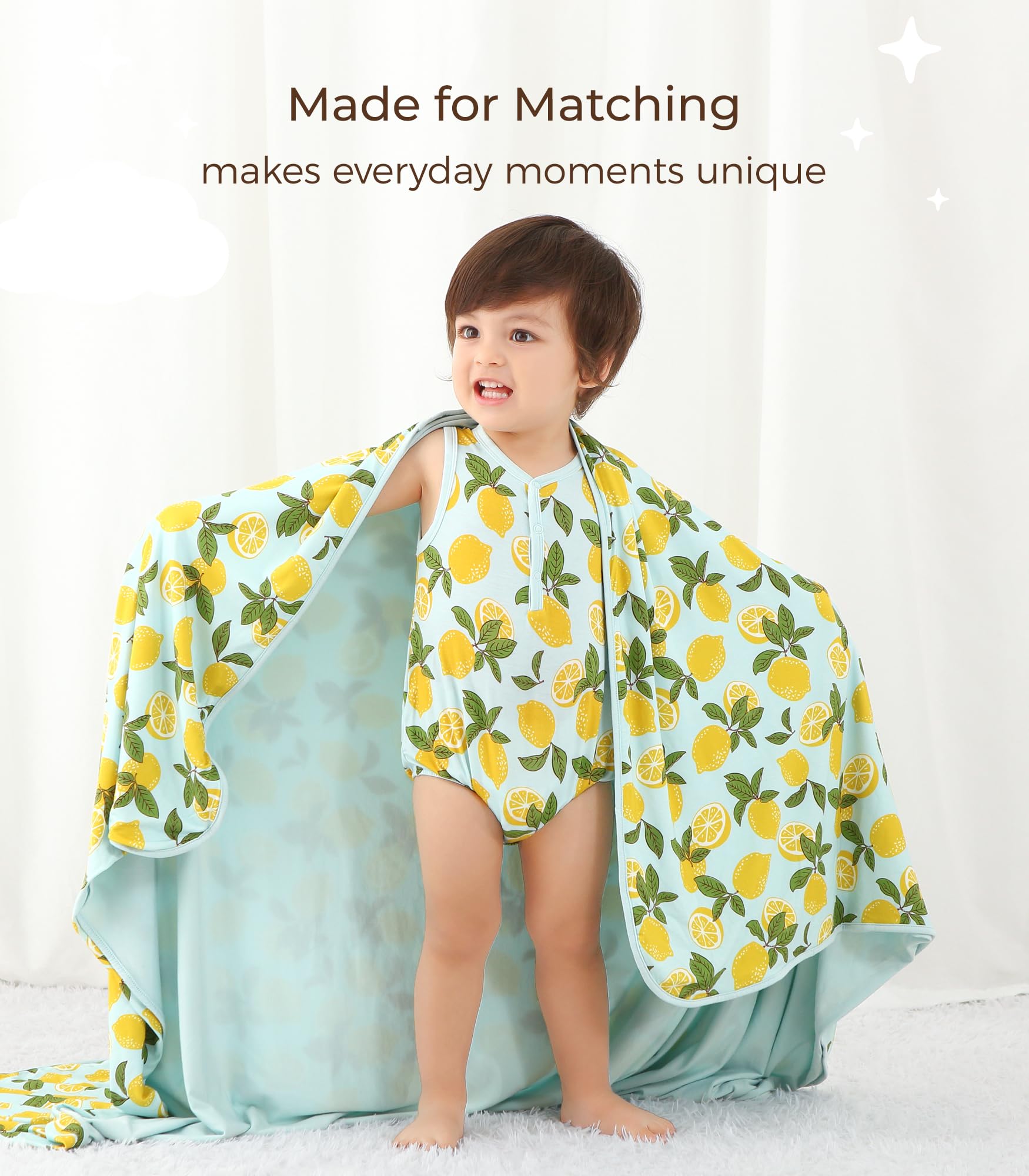 DREAMHALO blanket swaddle use demonstrates versatile wrapping option for babies.