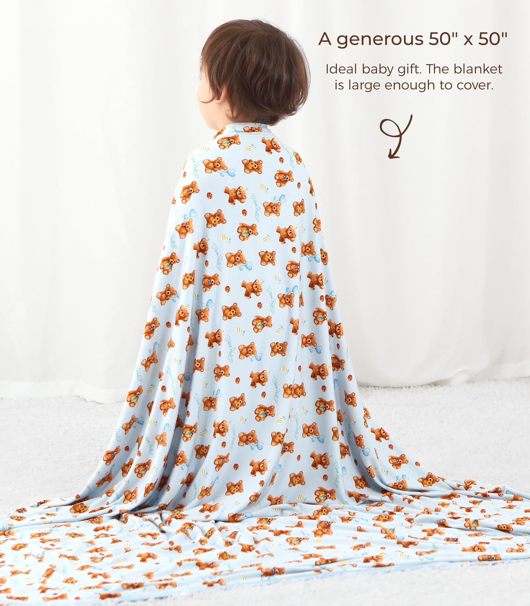 DREAMHALO travel blanket in stroller demonstrates versatile daily use