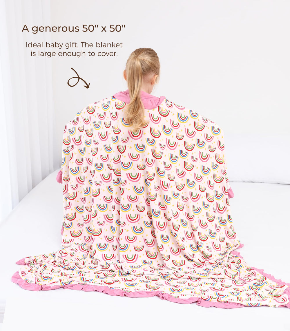 DREAMHALO bamboo cooling blanket highlights moisture-wicking comfort for hot sleepers.