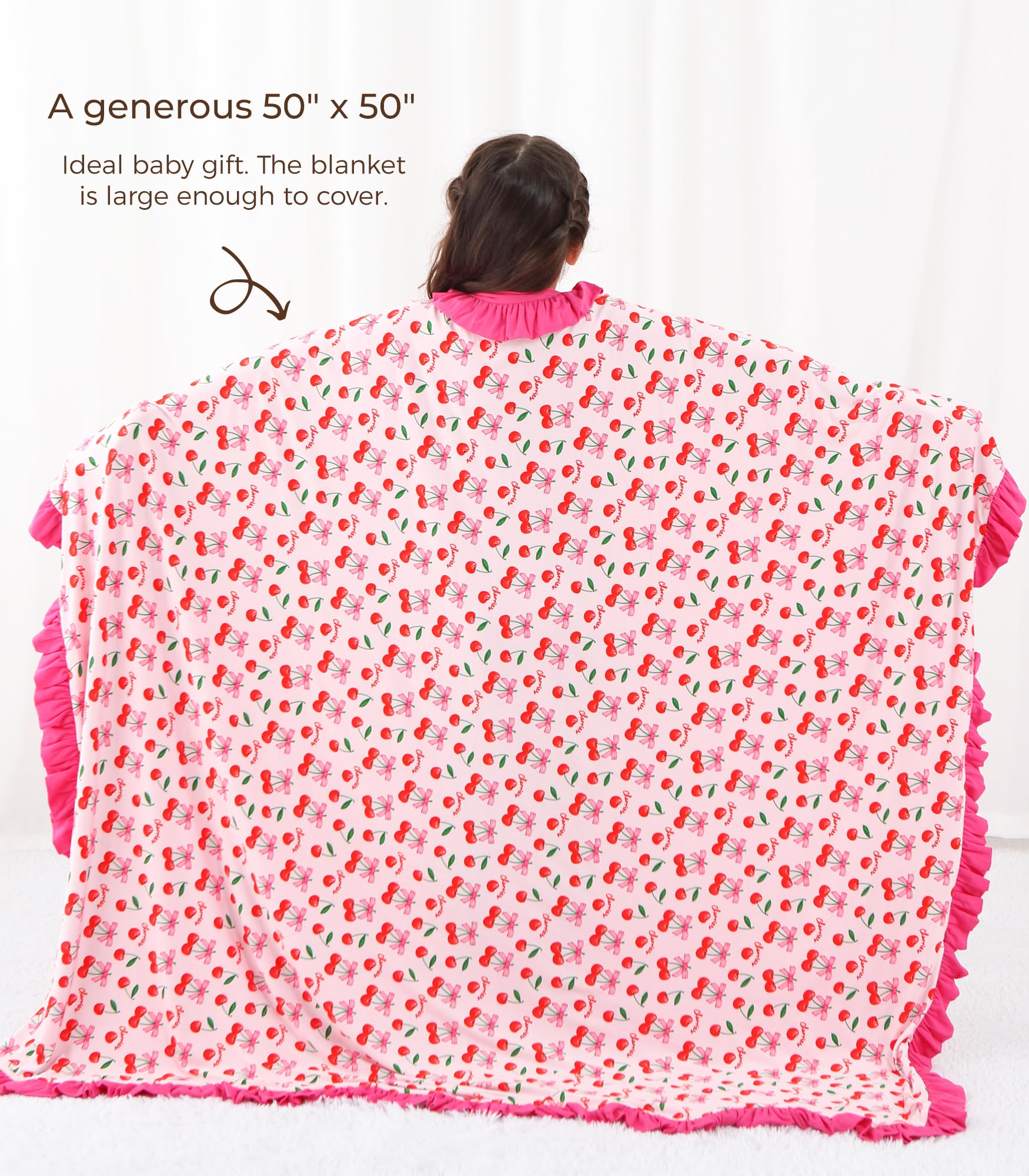 DREAMHALO nursery crib blanket swaddles and calms for crib and travel use