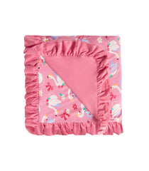 DREAMHALO premium baby blanket closeup shows soft bamboo viscose texture for gentle skin comfort.