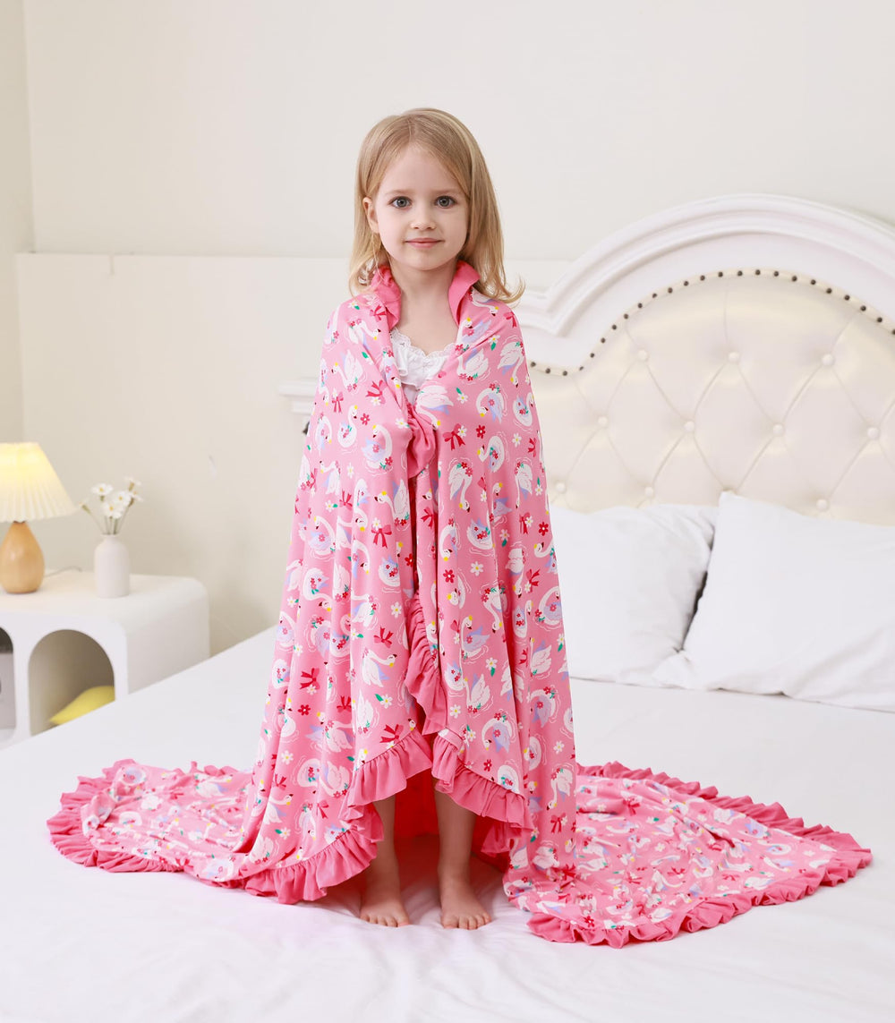 DREAMHALO premium blanket gift-ready packaging conveys thoughtful baby shower gift.