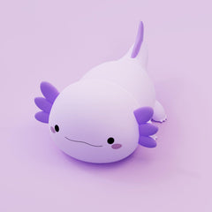 DREAMING MY DREAM axolotl night light with soft bedside glow for a calming bedtime.