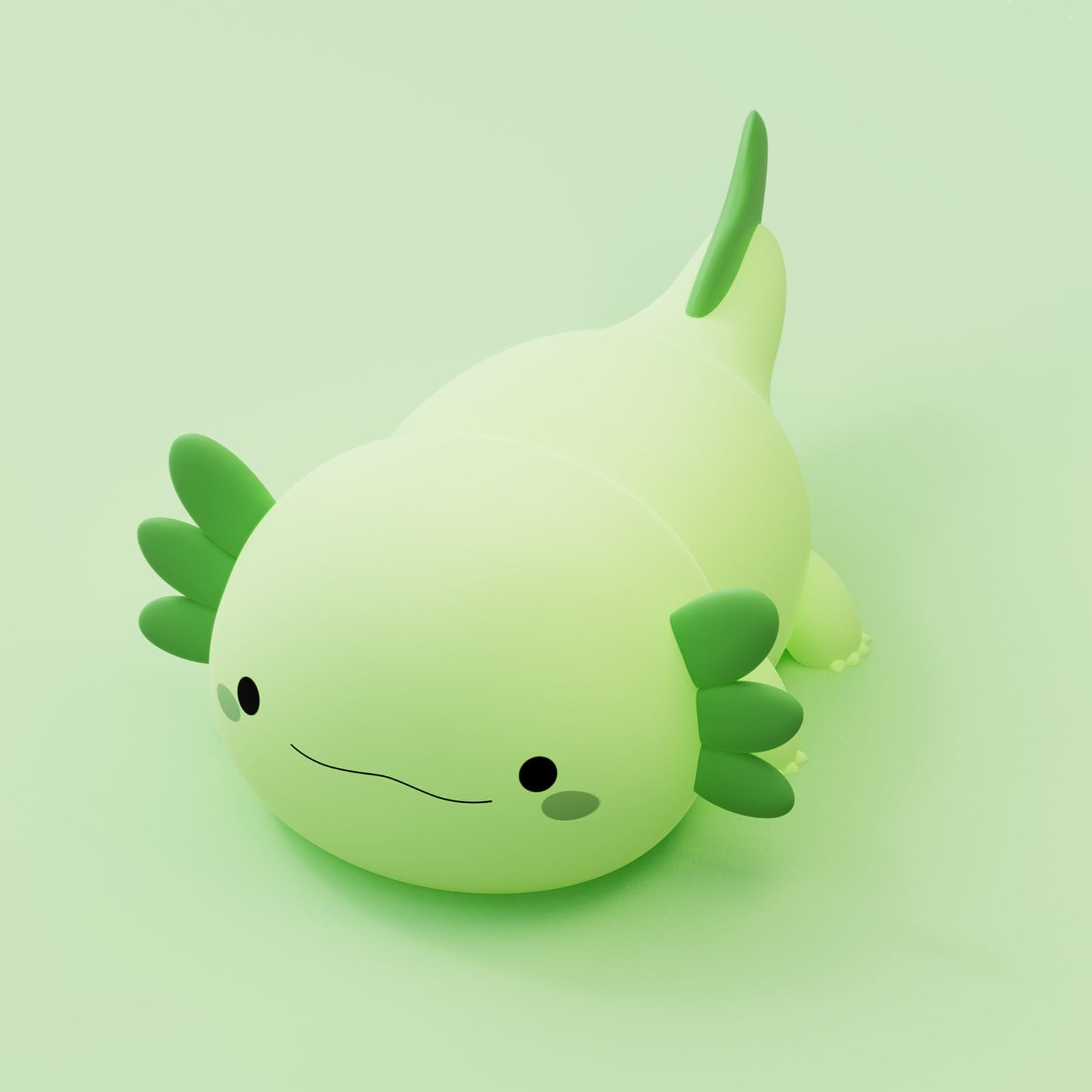 DREAMING MY DREAM Axolotl night light provides a gentle bedside glow for calm bedtimes.