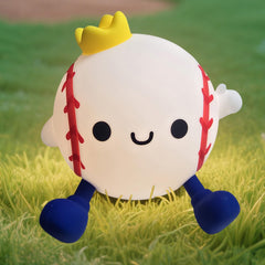 DREAMING MY DREAM baseball night light in soft silicone for safe nighttime play.