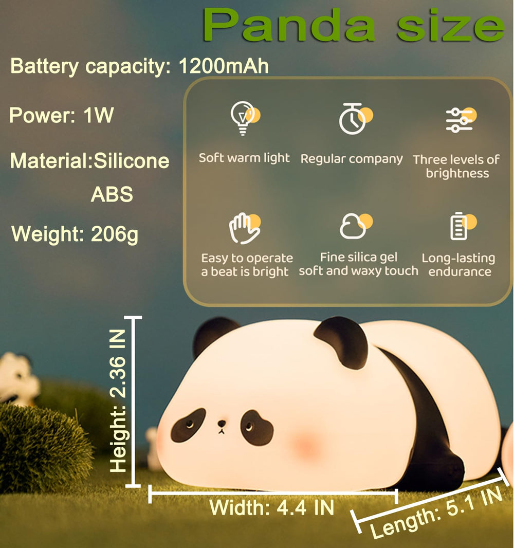 DREAMING MY DREAM Panda Night Light, ideal gift for birthdays and new baby nurseries