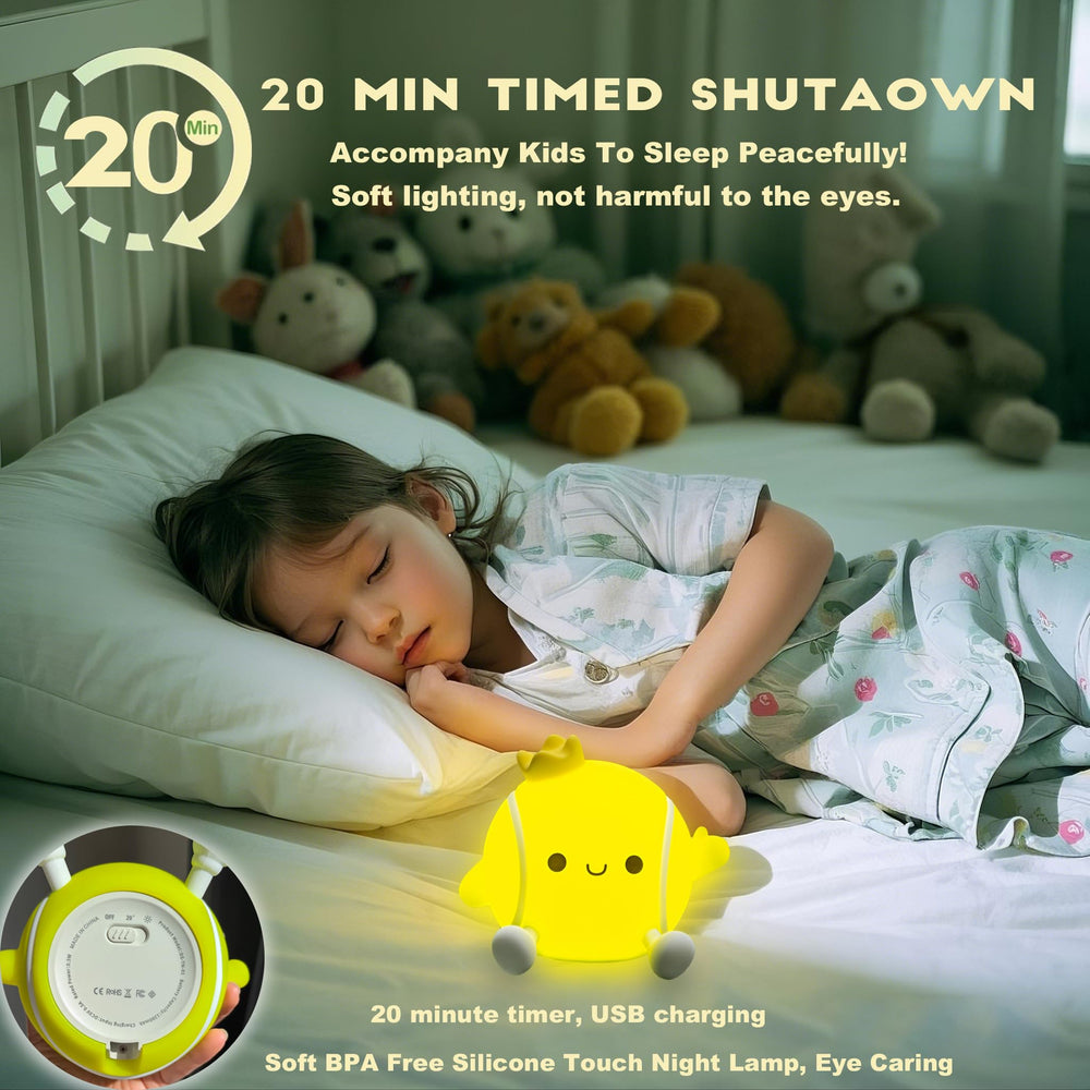 DREAMING MY DREAM Tennis Night Light USB rechargeable, portable for travel or camping