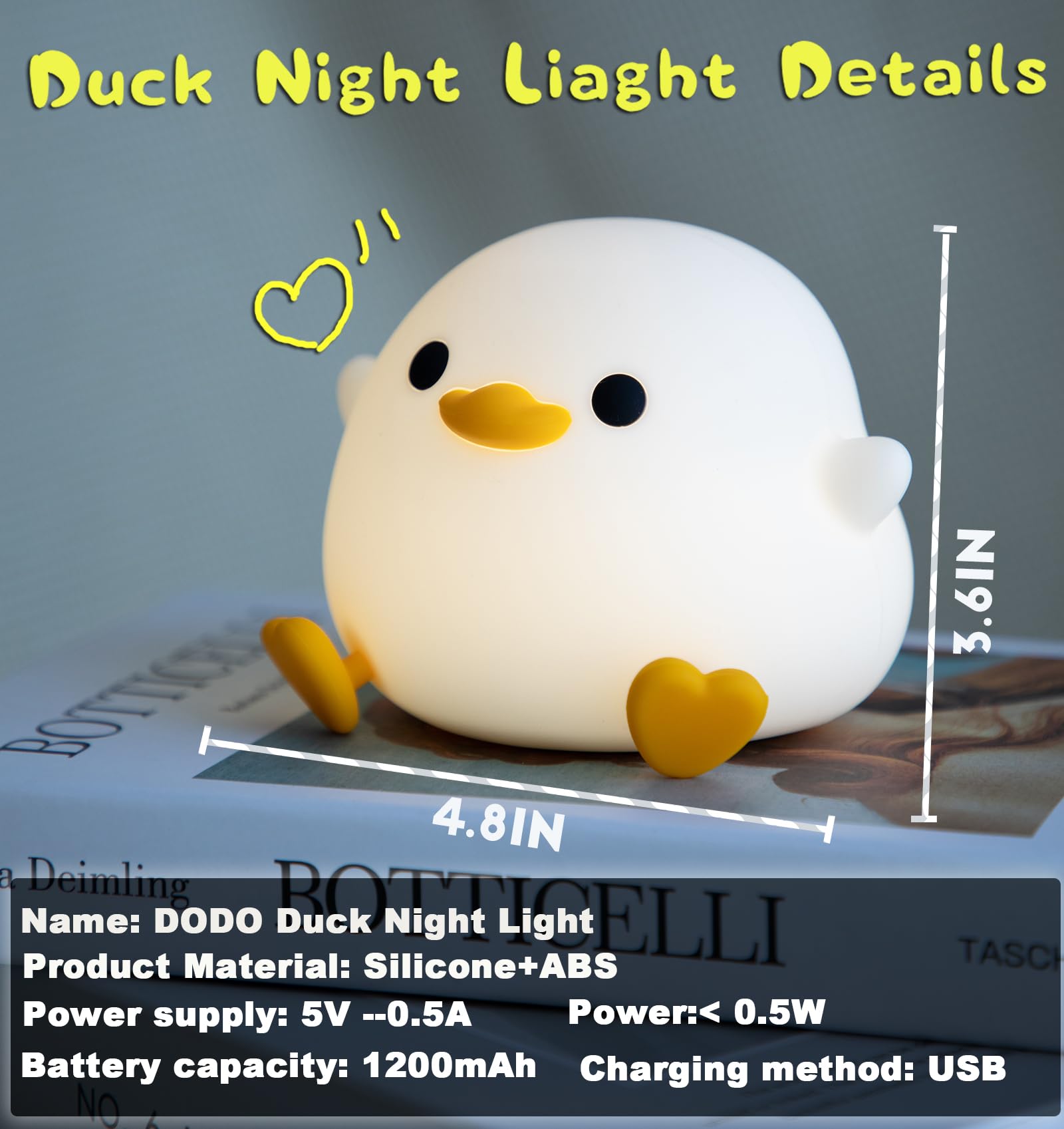 DREAMING MY DREAM nursery bedside lamp makes a playful, comforting gift