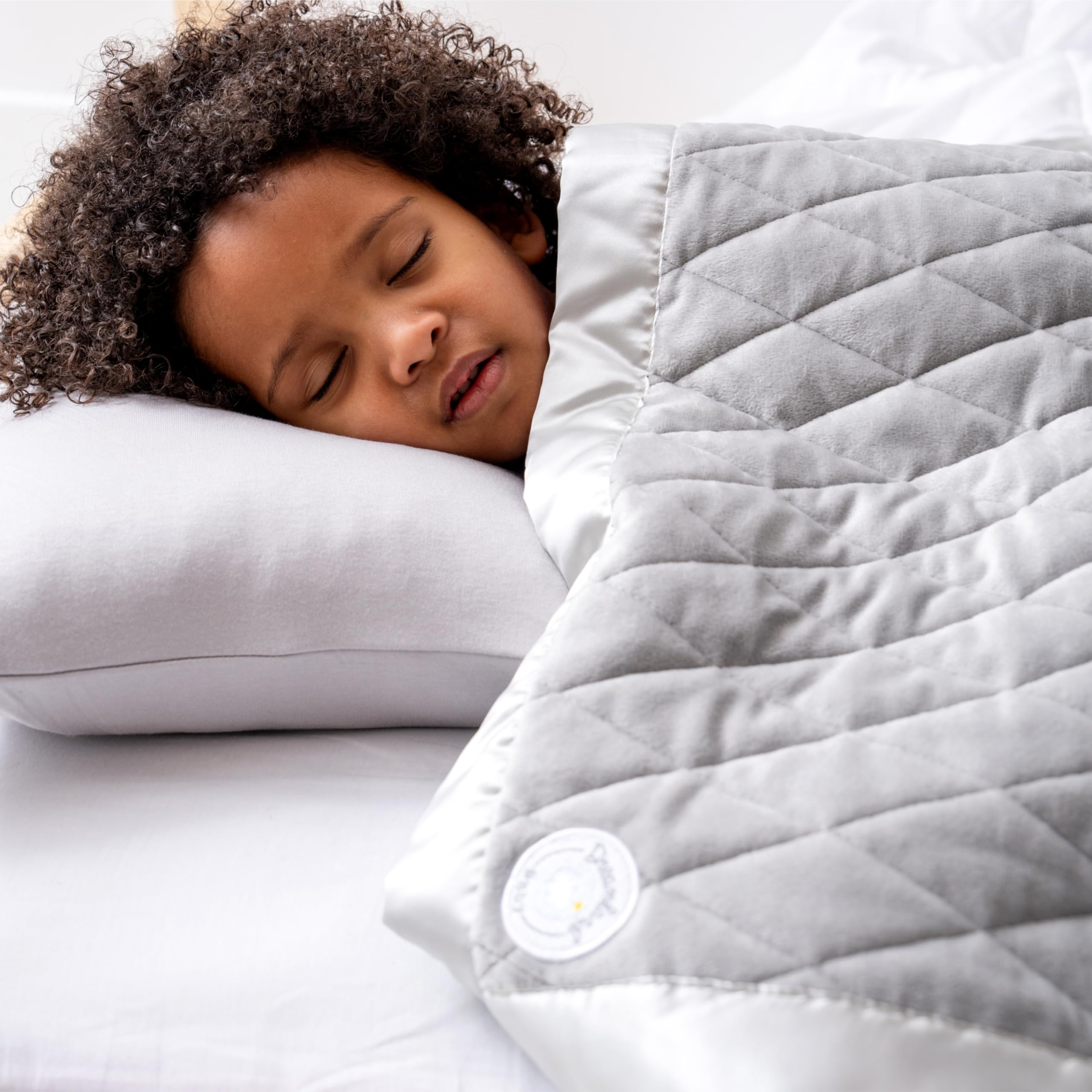 Dreamland Baby LuxeWeave viscose pillowcase feels smooth and durable.
