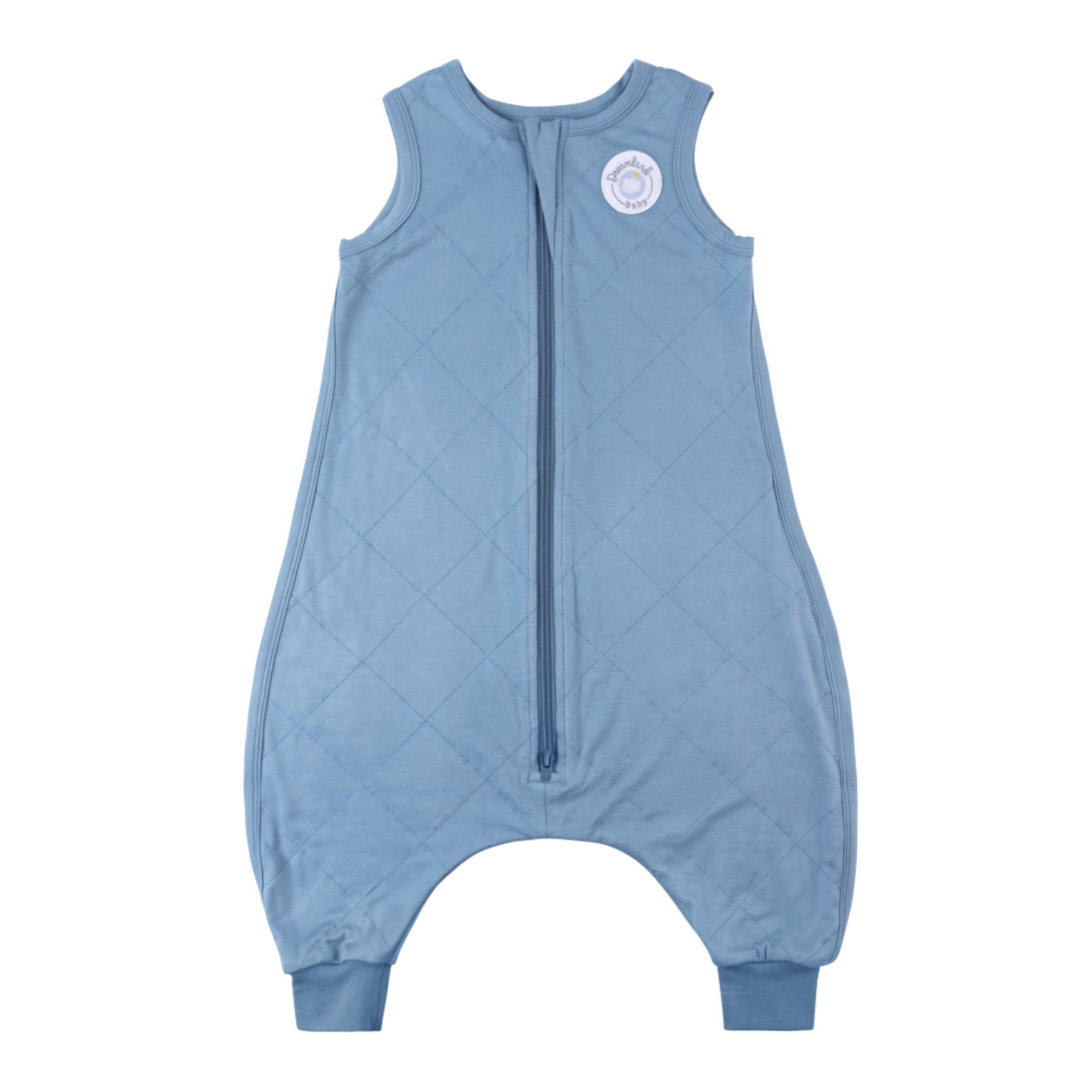 Dreamland Baby toddler sleep sack fabric closeup highlighting ultra-soft LuxeWeave for gentle sleep