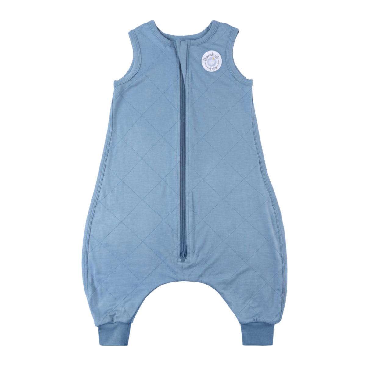 Dreamland Baby toddler sleep sack fabric closeup highlighting ultra-soft LuxeWeave for gentle sleep