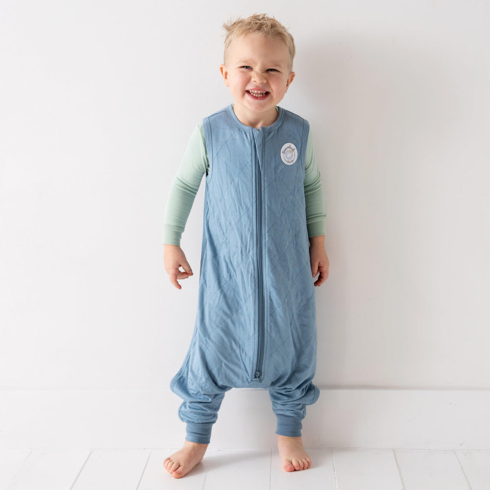 Dreamland Baby toddler sleep sack two-way zipper for quick diaper changes
